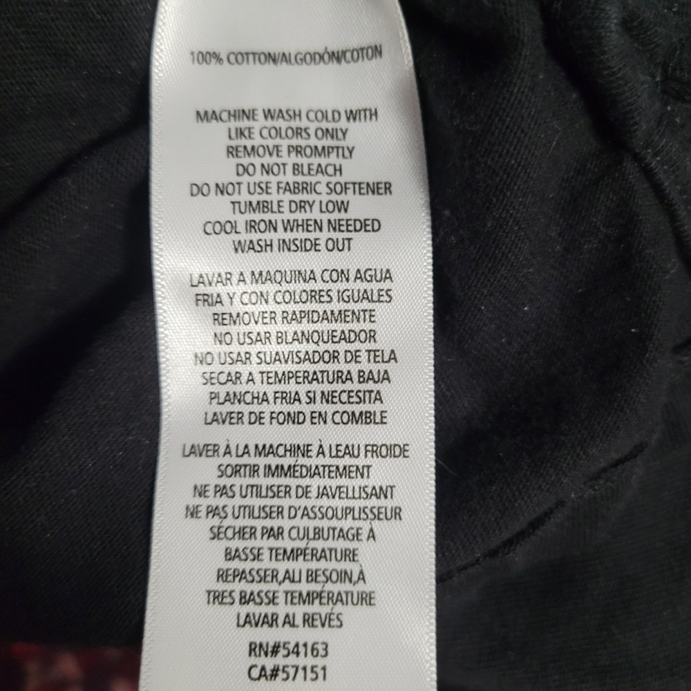 Calvin Klein Women's Black Long Sleeve T-Shirt – Size M – Front Logo - Picture 7 of 7